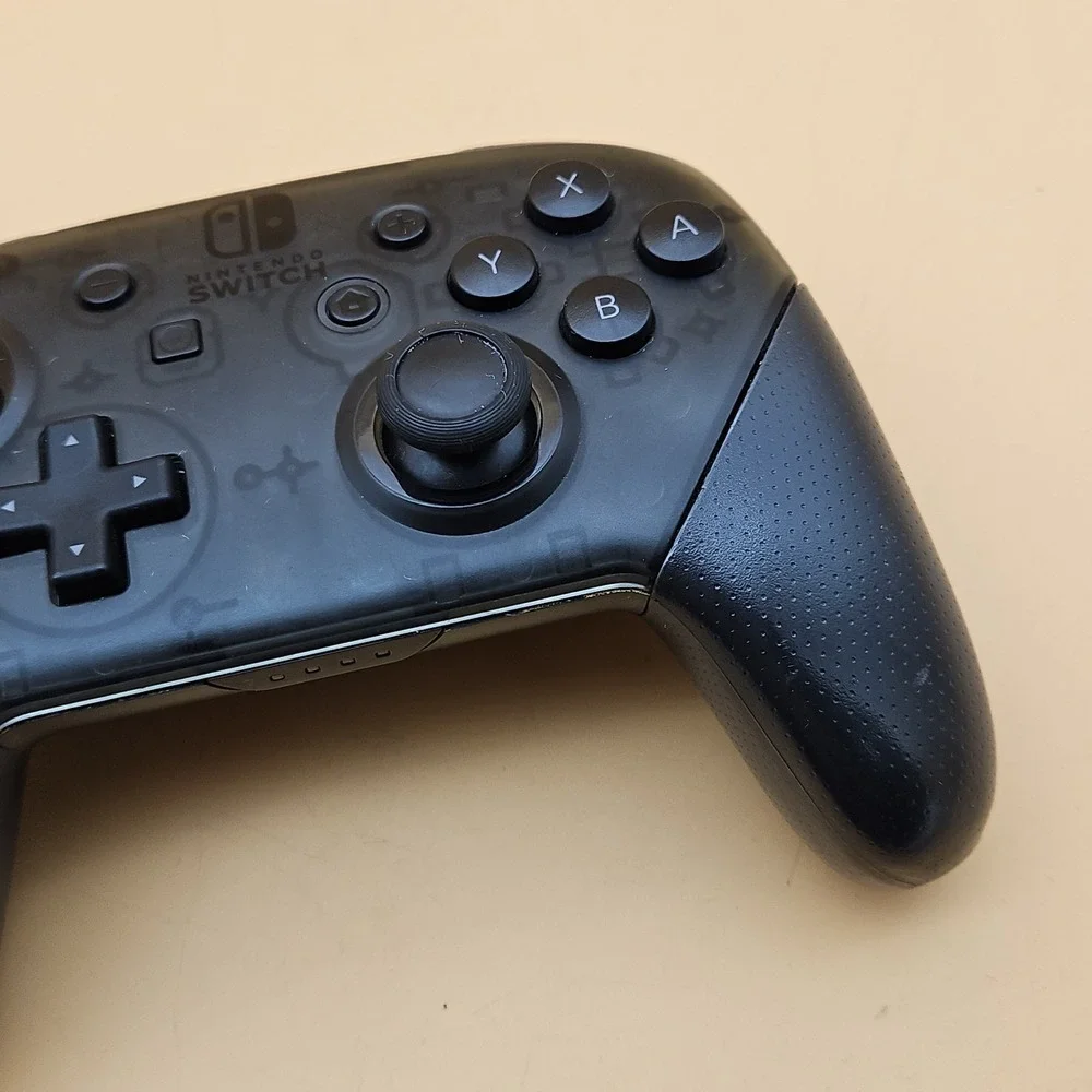 2 Nintendo Switch Pro Controllers Wireless OEM Black Gamepad Controller Lot
